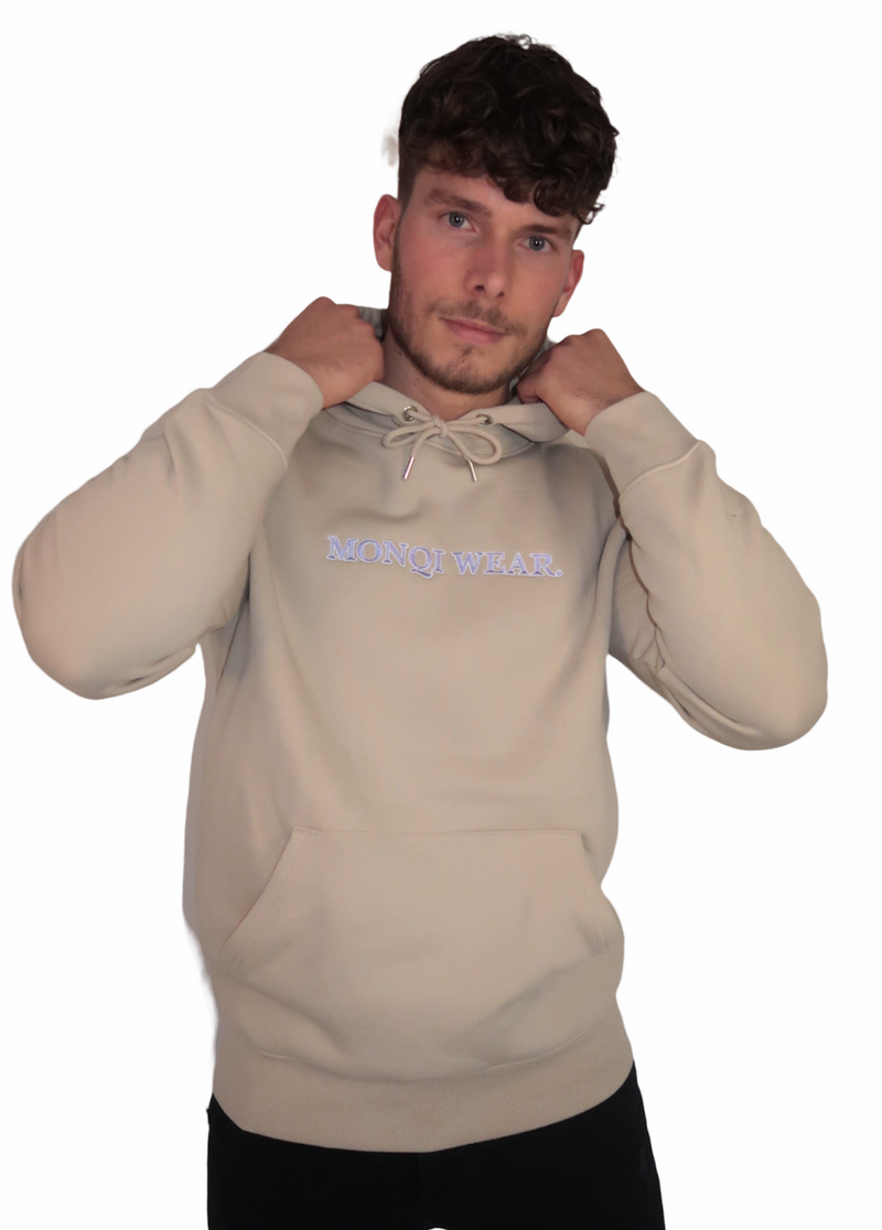 Limited "Monqiwear" Hoodie Beige